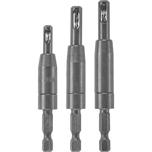  Bosch Clic-Change 3-Piece Self-Centering Drill Bit Assortment CC2430