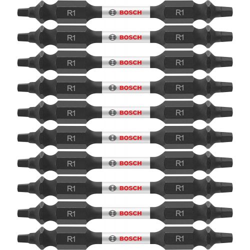  Bosch ITDESQ125B Impact Tough 2.5 In. Square #1 Double-Ended Bits