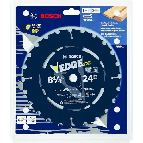  Bosch DCB824 8-1/4 In. 24 Tooth Daredevil Portable Saw Blade Framing