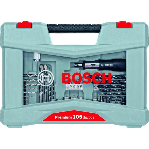  Bosch 2608P00236 Drill Bit-/Screwdriver Bit setpremium 105 Pcs