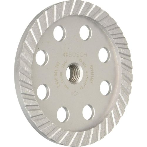  Bosch DC4530S 4-1/2 In. Turbo Diamond Cup Wheel