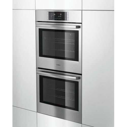  Bosch HBL8651UC 800 30 Stainless Steel Electric Double Wall Oven - Convection