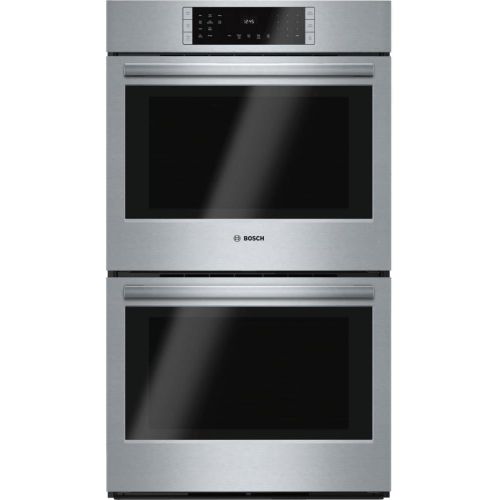  Bosch HBL8651UC 800 30 Stainless Steel Electric Double Wall Oven - Convection