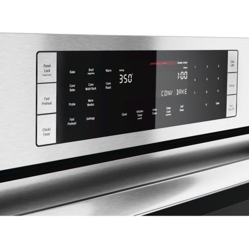  Bosch HBL8651UC 800 30 Stainless Steel Electric Double Wall Oven - Convection