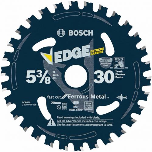  Bosch DCB530 5-3/8 In. x 30 Teeth Metal Cutting Blade for Cordless
