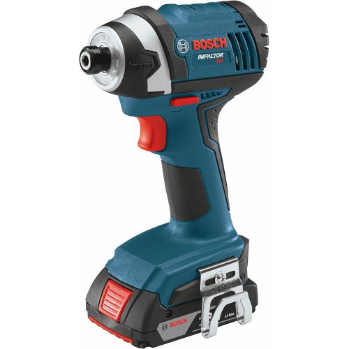  Bosch IDS181-102 18-volt 1/4-Inch Hex Compact Tough Impact Driver with Slim Pack Battery