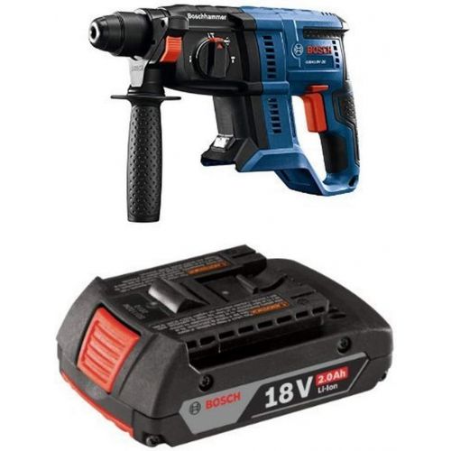  Bosch GBH18V-20N 18V 3/4 in. SDS-plus Rotary Hammer (Bare Tool) with 2.0 AH battery