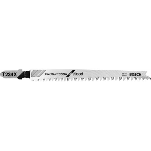  Bosch T234X Progressor Wood Blade (5-Pack)