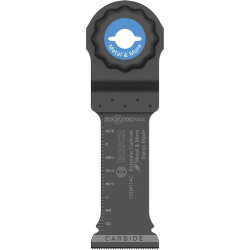  Bosch OSM114C StarlockMax Carbide Plunge Cut Blade, 1-1/4