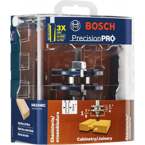  Bosch 84624M 1-7/8 In. x 1/4 In. Carbide Tipped Tongue and Groove Bit
