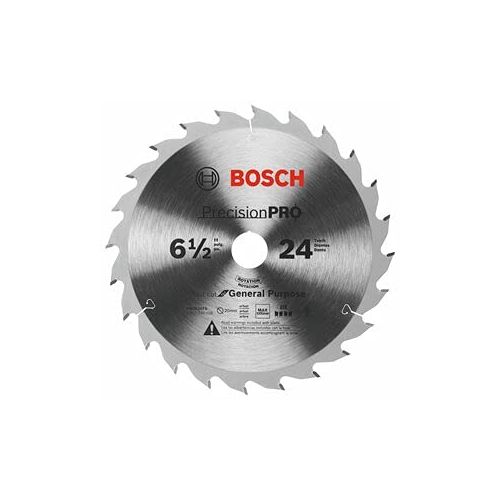  Bosch PRO624TS 6-1/2 In. 24-Tooth Precision Pro Series Track Saw Blade