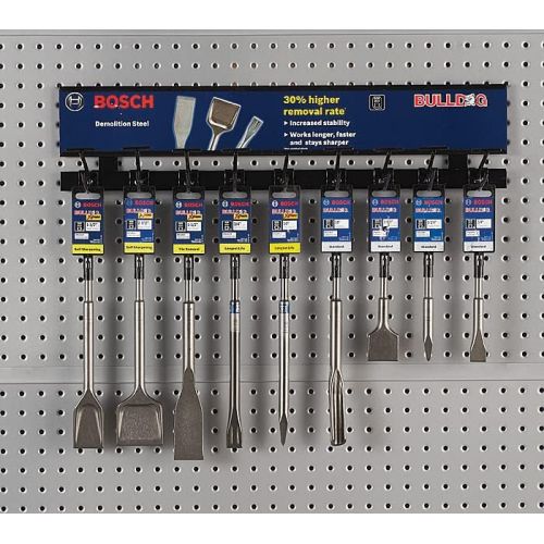  Bosch HS1425 1-1/2 In. x 10 In. Wide Chisel SDS-plus Bulldog Xtreme Hammer Steel