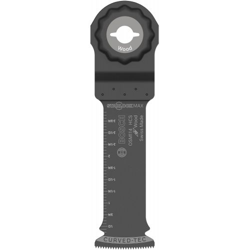  Bosch OSM114 StarlockMax High-Carbon Steel Plunge Cut Blade, 1-1/4