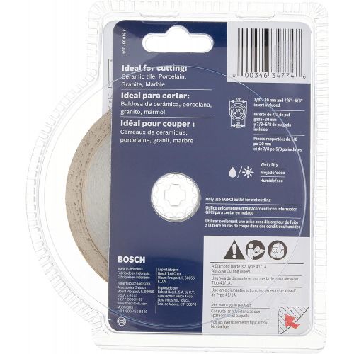  Bosch DB443C 4-Inch Premium Continuous Rim Diamond Blade