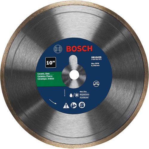  Bosch DB1043S 10-Inch Continuous Rim Diamond Blade