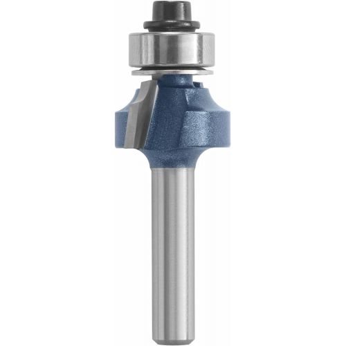  Bosch 1/8-Inch Radius Roundover Two flutes Router Bit with Ball Bearing