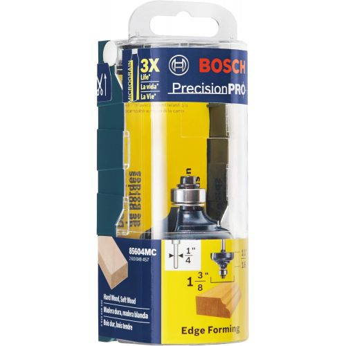  Bosch 85604MC 1-3/8 In. x 11/16 In. Carbide-Tipped Cove and Bead Router Bit