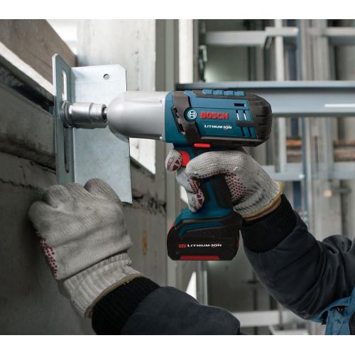  Bosch Bare-Tool HTH181B 18-Volt Lithium-Ion 1/2-Inch Square Drive Hight Torque Impact Wrench with Detent Pin