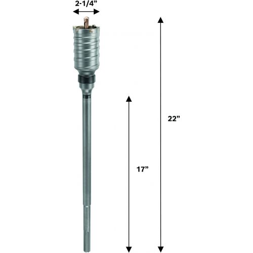  Bosch HC8517 2-1/4-Inch X 22-Inch Sds-Max Rotary Hammer Core Bit