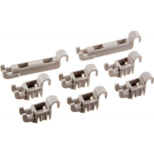  Bosch Dishwasher Lower Rack Flip Tynes Plastic Bearing Clips Kit