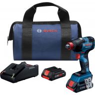 Bosch GDX18V-1800CB25 18V EC Brushless Connected Freak 1/4 In. and 1/2 In. Two-In-One Bit/Socket Impact Driver Kit with (2) CORE18V 4.0 Ah Compact Batteries