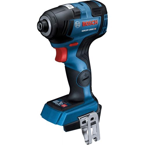  Bosch GDR18V-1800CN 18V EC Brushless Connected-Ready 1/4 In. Hex Impact Driver (Bare Tool)