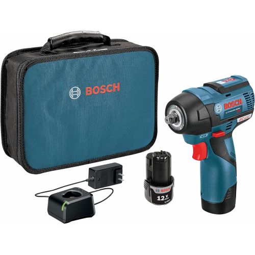  Bosch PS82-02 12V Max EC Brushless 3/8 Impact Wrench Kit