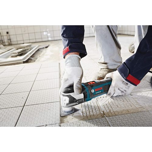  Bosch GOP55-36B StarlockMax Oscillating Multi-Tool Kit with Snap-In Blade Attachment