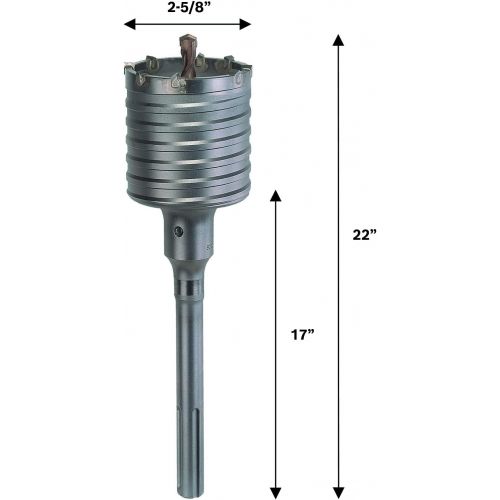  Bosch 2-5/8-Inch x 22-Inch SDS Max Rotary Hammer Core Bit HC8526