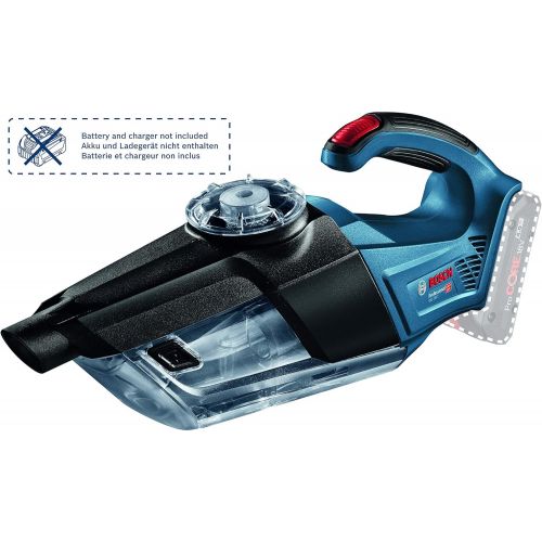  Bosch GAS 18V-1 Professional Cordless Vacuum Cleaner / Cleaning Performance Redefined! With new rotational airflow technology ( Bare Tool Body Only)