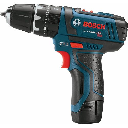  Bosch PS130-2A 12-Volt Lithium-Ion Ultra-Compact Hammer Drill/Driver Kit, 3/8-Inch