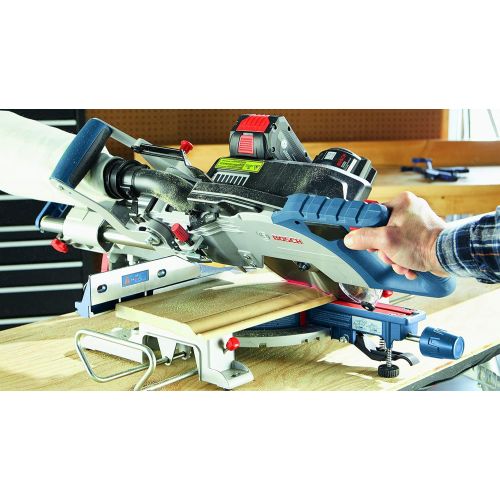  Bosch GCM18V-08N 18V 8-1/2 In. Single-Bevel Slide Miter Saw (Bare Tool)