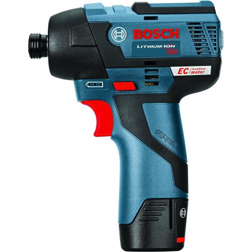  Bosch 12-Volt Max EC Brushless Impact Driver Kit PS42-02