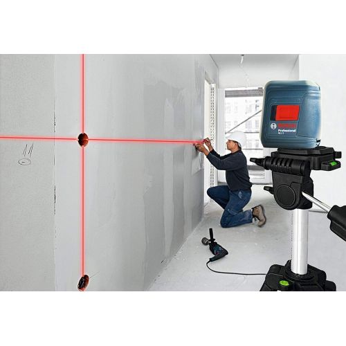  BOSCH Laser Measure and Self-Leveling Cross-Line Combo Kit