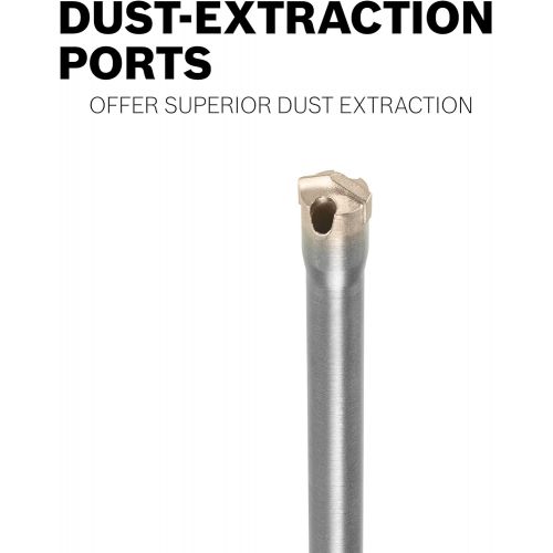  Bosch DXS5044 SDS-max Speed Clean Dust Extraction Bit, 7/8 x 25