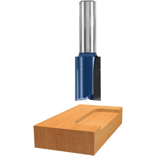  Bosch RBS010 1/2-Inch and 1/4-Inch Shank Carbide-Tipped All-Purpose Professional Router Bit Set, 10-Piece