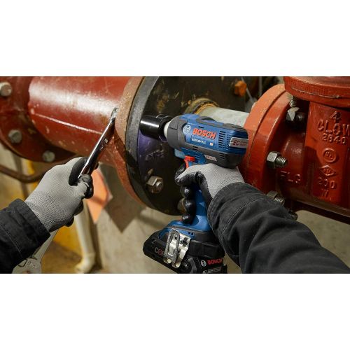  Bosch GDS18V-221N 18V EC Brushless 1/2 In. Impact Wrench with Friction Ring and Thru-Hole (Bare Tool)