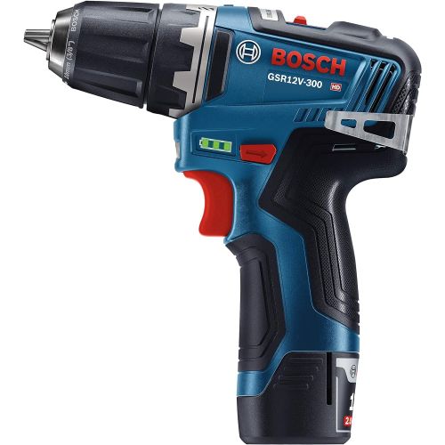  Bosch GSR12V-300B22 12V Max EC Brushless 3/8 In. Drill/Driver Kit