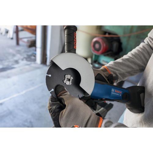  Bosch GWX18V-50PCN 18V X-LOCK EC Brushless Connected-Ready 4-1/2 In.  5 In. Angle Grinder with No Lock-On Paddle Switch (Bare Tool)