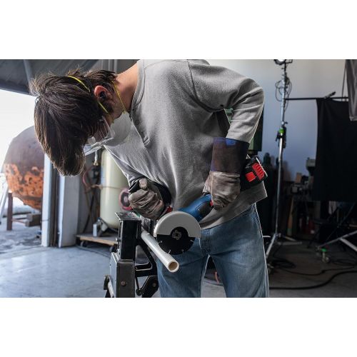  Bosch GWX18V-50PCN 18V X-LOCK EC Brushless Connected-Ready 4-1/2 In.  5 In. Angle Grinder with No Lock-On Paddle Switch (Bare Tool)