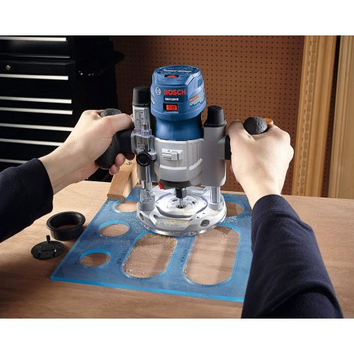  Bosch GKF125CEPK Colt 1.25 HP (Max) Variable-Speed Palm Router Combination Kit