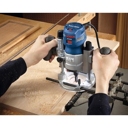  Bosch GKF125CEPK Colt 1.25 HP (Max) Variable-Speed Palm Router Combination Kit