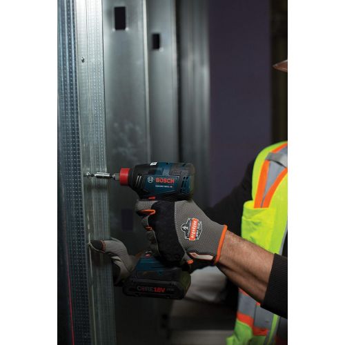  BOSCH GDX18V-1800CB15 Freak 18V EC Brushless Connected-Ready 1/4 In. and 1/2 In. Two-In-One Bit/Socket Impact Driver Kit with (1) CORE18V 4.0 Ah Compact Battery