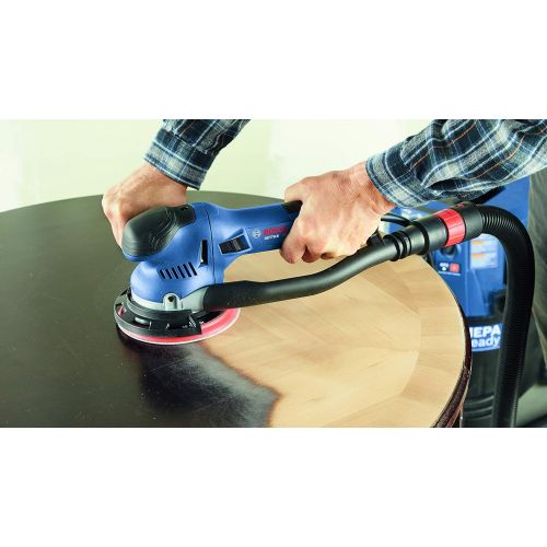  Bosch Power Tools - GET75-6N - Electric Orbital Sander, Polisher - 7.5 Amp, Corded, 6 Disc Size - features Two Sanding Modes: Random Orbit, Aggressive Turbo for Woodworking, Polish