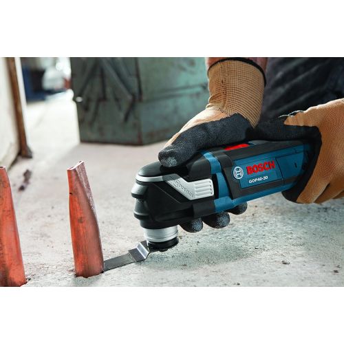  Bosch Power Tools Oscillating Saw - GOP40-30C  StarlockPlus 4.0 Amp Oscillating MultiTool Kit Oscillating Tool Kit Has No-touch Blade-Change System