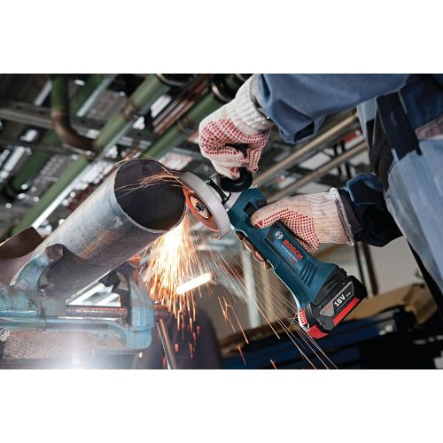  Bosch 18V Angle Grinder, 4-1/2 In. GWS18V-45