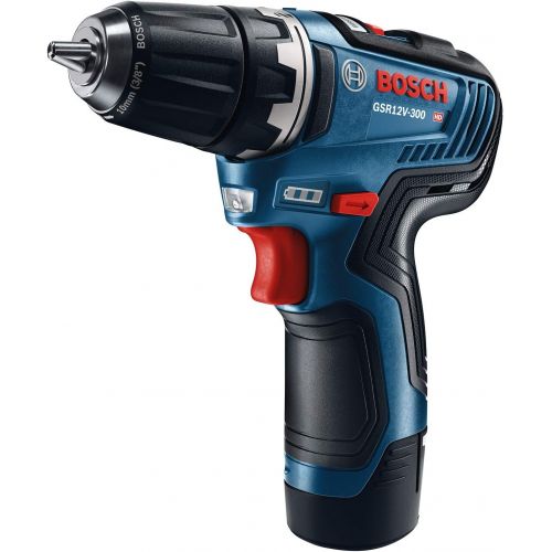  Bosch GXL12V-220B22 12V Max 2-Tool Brushless Combo Kit with 3/8 In. Drill/Driver, 1/4 In. Hex Impact Driver and (2) 2.0 Ah Batteries