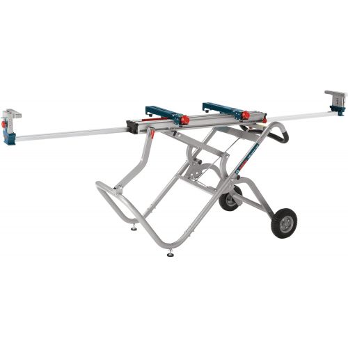  Bosch Portable Gravity-Rise Wheeled Miter Saw Stand T4B