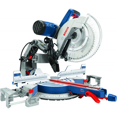  Bosch Power Tools GCM12SD - 15 Amp 12 Inch Corded Dual-Bevel Sliding Glide Miter Saw with 60 Tooth Saw Blade