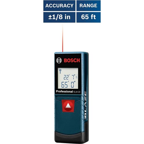  Bosch GLM 20 Compact Blaze 65 Laser Distance Measure